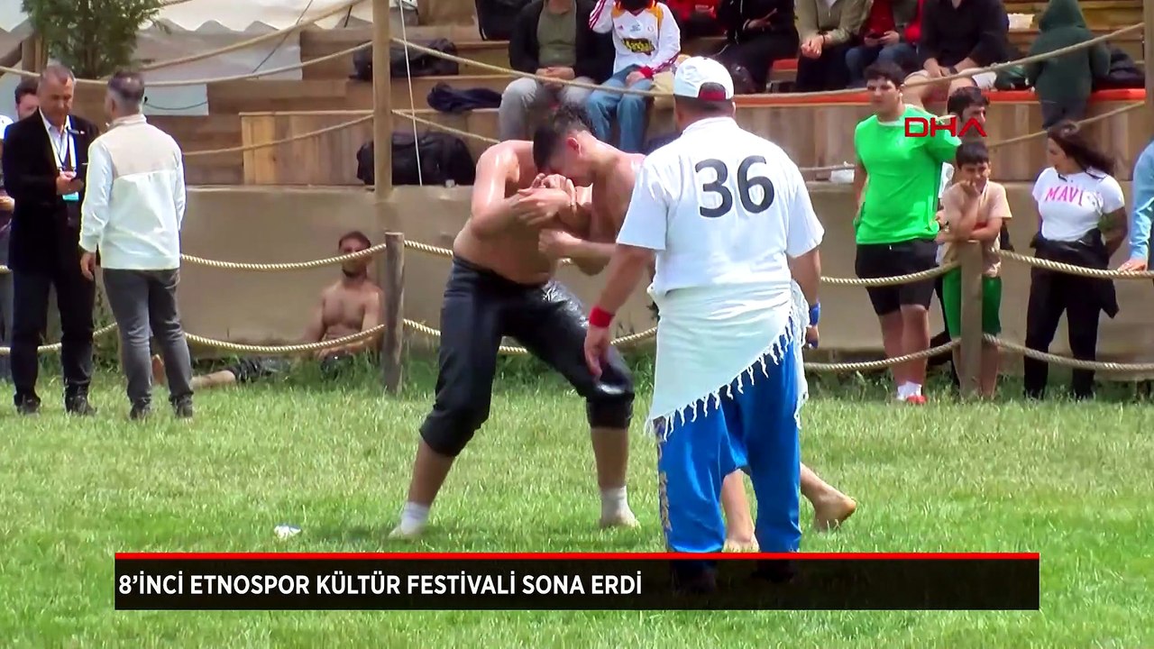 8’inci Etnospor Kültür Festivali sona erdi