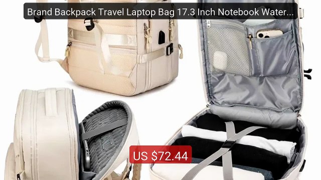 Brand Backpack Travel Laptop Bag 17.3 Inch Notebook Waterproof Man ... Top Rated 2026 | Buy Now!