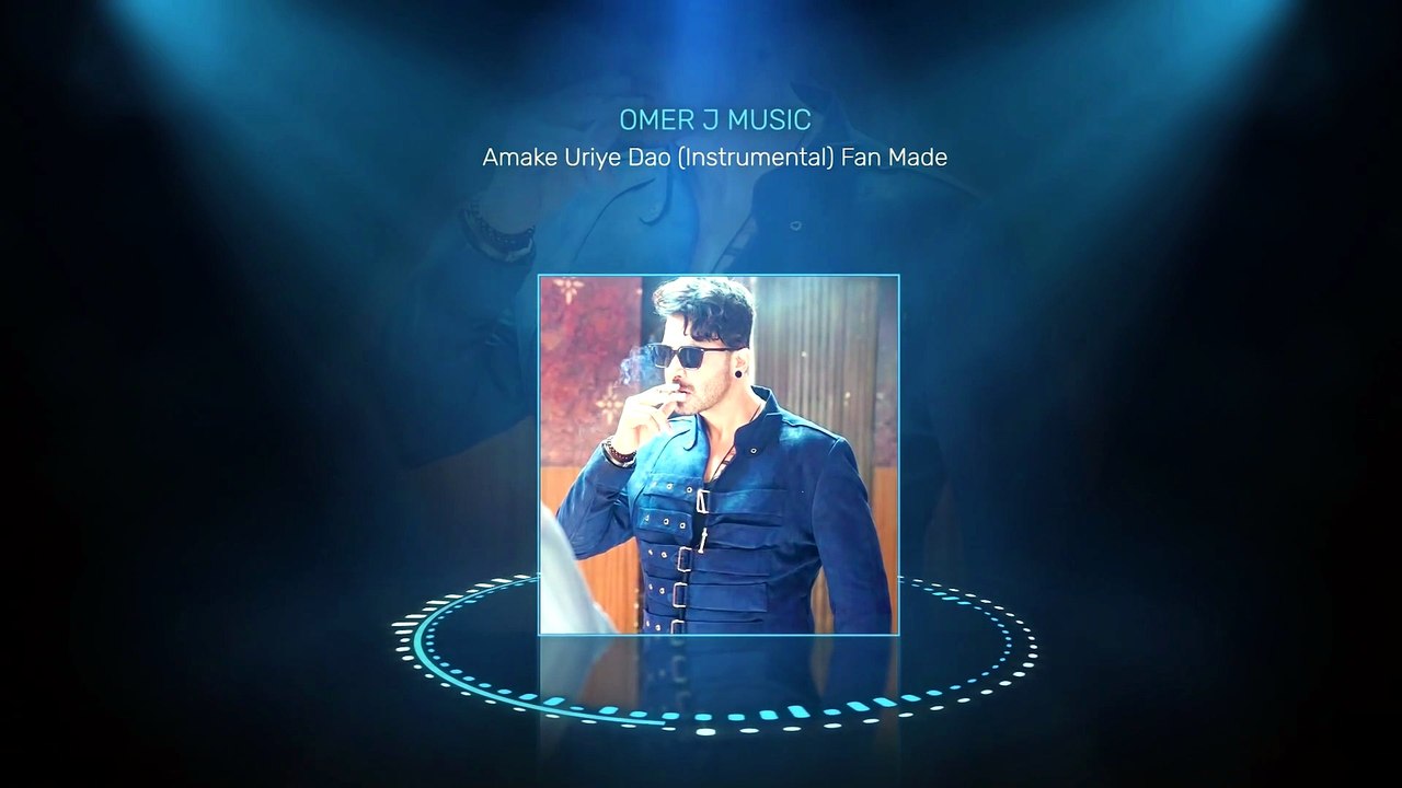 AMAKE URIYE DAO (আমাকে উড়িয়ে দাও) Instrumental - OMER J MUSIC | ROCKSTAR | SHAKIB KHAN Fan Made
