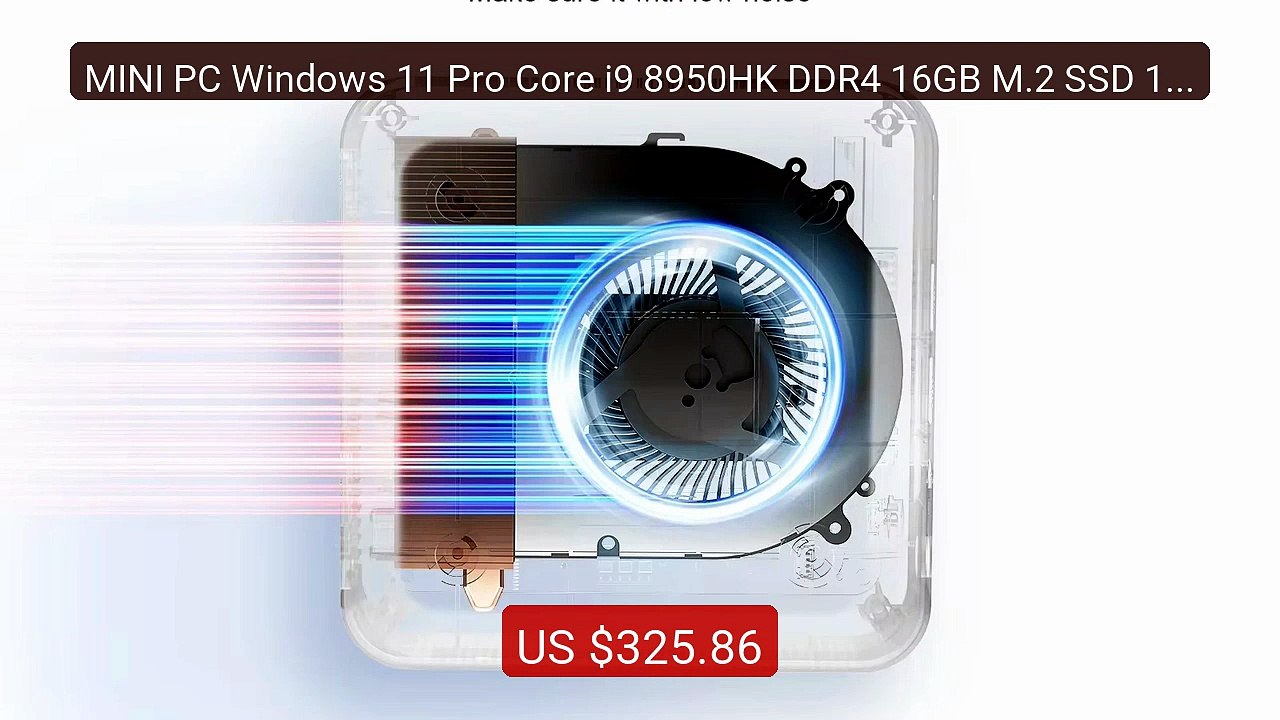 MINI PC Windows 11 Pro Core i9 8950HK DDR4 16GB M.2 SSD 1TB 2T... -- Best Buy 2026 | Great Quality!