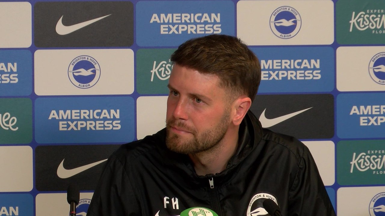 Brighton Boss Huerzeler reacts to Man United Loss and Securing Conference League Football.mp4