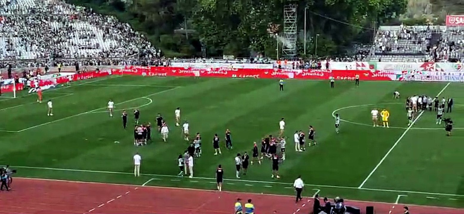 Desalento do Sporting após perder final contra Torreense