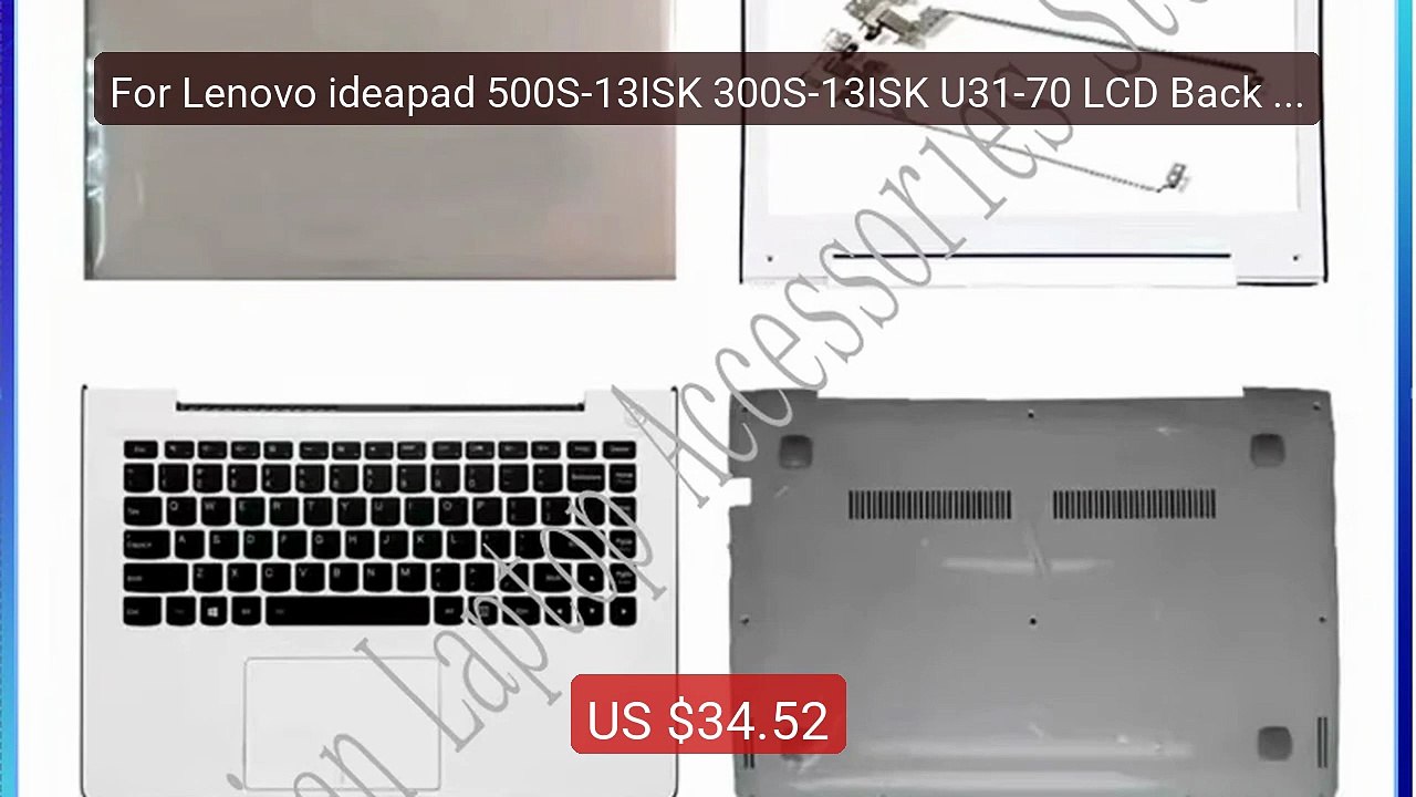 For Lenovo ideapad 500S-13ISK 300S-13ISK U31-70 LCD Back Cover/LCD ... -- Top Rated 2026 | Buy Now!