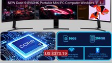 NEW Core i9 8950HK Portable Mini PC Computer Windows 11 16G... -- Top Pick 2026 | Unbeatable Price!