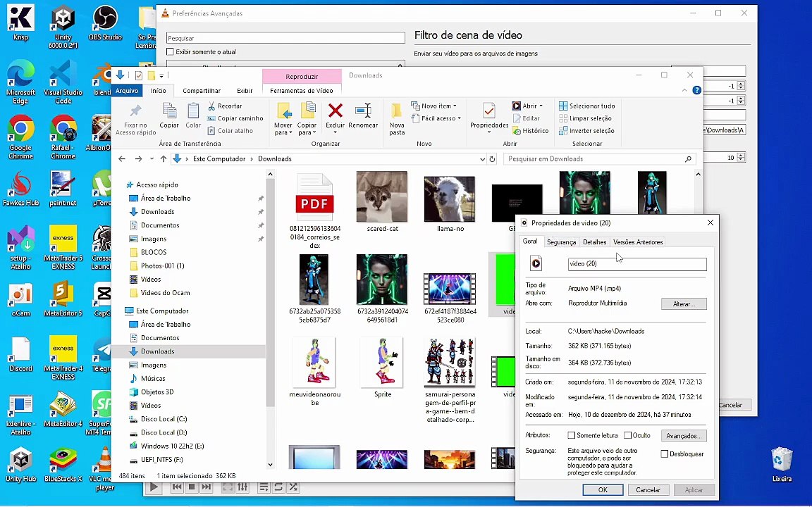 Como Extrair frames de Vídeos . Como transformar videos em varias imagens. 2° METODO