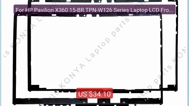 For HP Pavilion X360 15-BR TPN-W126 Series Laptop LCD Front B... Amazing Value 2026 | Must Have!