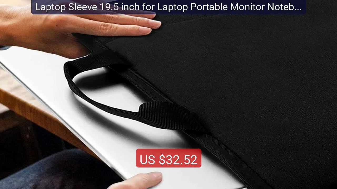 Laptop Sleeve 19.5 inch for Laptop Portable Mon...