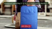 Waterproof Laptop Bag 11 12 16 13 15 Inch Case For MacBook Air... -- Best Buy 2026 | Great Quality!