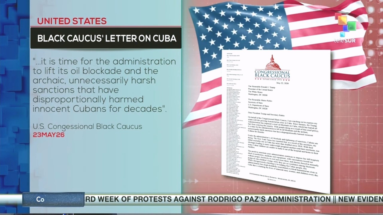 Black Caucus' letter on Cuba