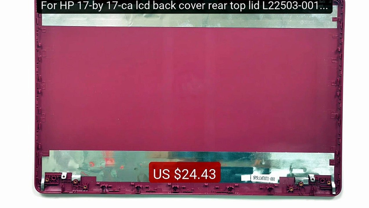 For HP 17-by 17-ca lcd back cover rear top lid L22503-001 L22... -- Amazing Value 2026 | Must Have!