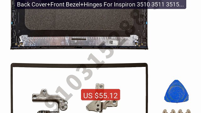 Back Cover+Front Bezel+Hinges For Inspiron 3510 3511 3515 3... Top Pick 2026 | Unbeatable Price!