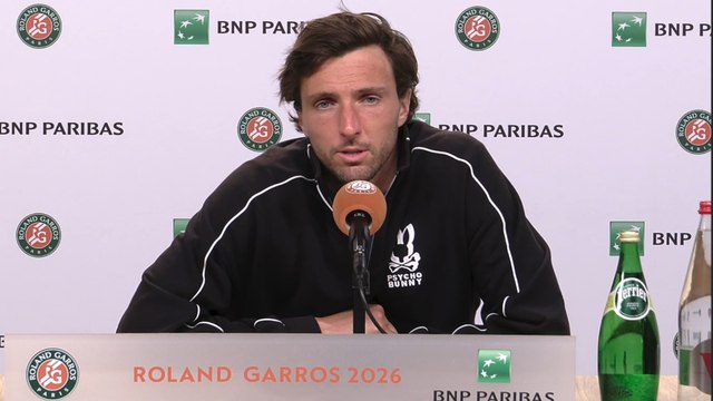 Roland-Garros 2026 - Arthur Rinderknech : “Je suis allé faire dix minutes de bain froid”
