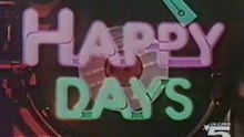 La 5 1986 Générique et Extrait "Happy Days" avec Ron Howard