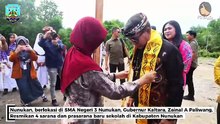 4 Gedung Sekolah Dan Sarana Baru di Resmikan Gubernur Kaltara