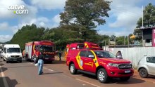 Trabalhador sofre traumatismo ao cair de 5 metros de altura em construção em Cascavel