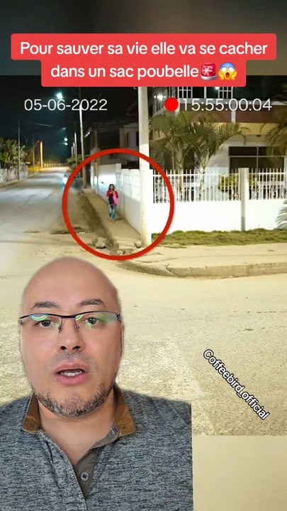 Elle va se cacher dans un sac poubelle pour sauver sa vie