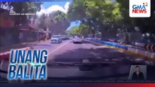 Huli-cam - Firetruck na reresponde sana sa sunog, tumagilid; driver at fire volunteer, sugatan | Unang Balita