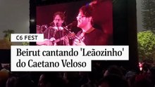 Beirut cantando 'Leãozinho' do Caetano Veloso