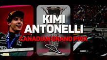Canadian GP F1 Star Driver - Kimi Antonelli