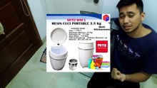 REVIEW MESIN CUCI ARASHI PORTABLE  MINI VIRAL MIRIP MESIN CUCI MITO DAN MESIN CUCI SAGA, WORTH IT?