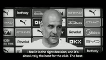 'Now you can clap for me!' - Guardiola sentimental in final Man City presser