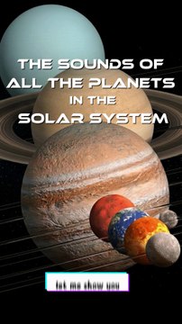 Real Sounds of Planets Part 2 Earth, Mars, Jupiter, Saturn | Space Sounds NASA