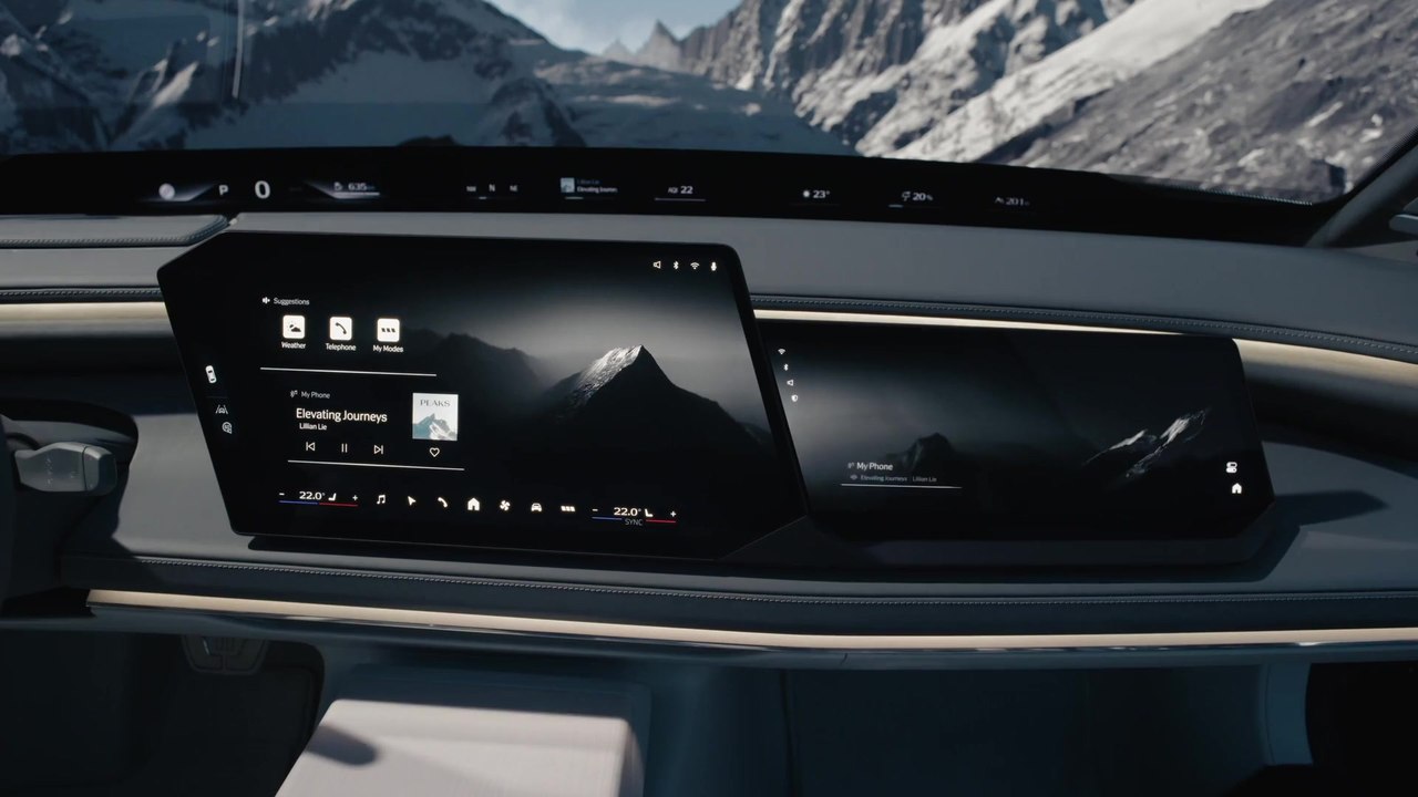 Der Vision BMW ALPINA - Interieur und Details - Architektonische Klarheit