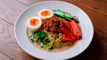 Cold Spicy Ramen With Sesame Chili Sauce