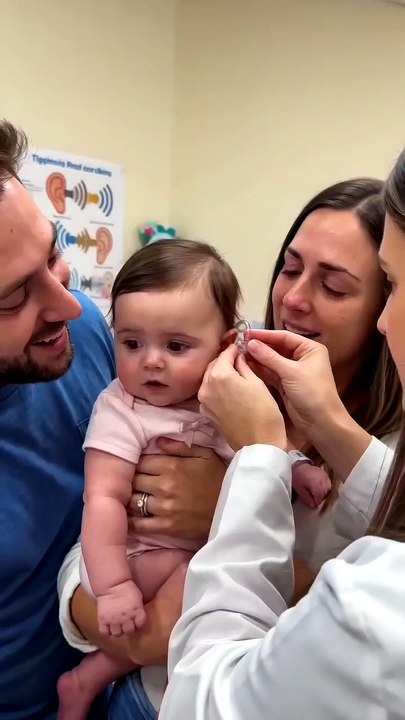 Baby shocking reaction