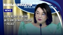 PBBM ready to work with any Senate leader — Palace