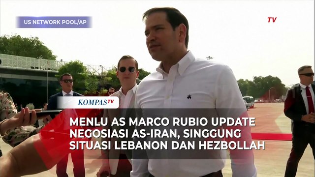 Menlu AS Marco Rubio Update Negosiasi AS-Iran, Singgung Lebanon dan Hizbullah
