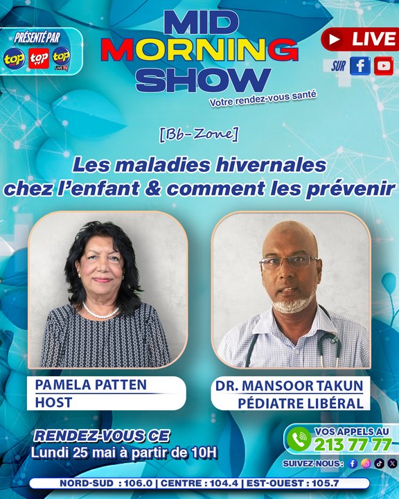 MID MORNING SHOW [ Bb Zone ]: Les maladies hive...