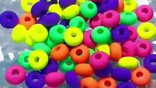 Acrylic Wheel Beads Matte Rubber Touch, Fluorescence Colors, 14MM, Big Hole Beads, Random Mix