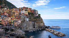 Cinque Terre Italy Scenic Train and Boat Journey 4K 60fps