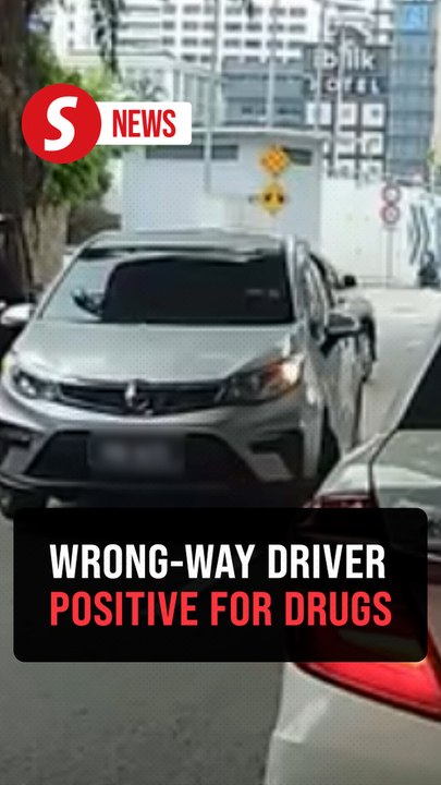 Man arrested for driving against traffic tests...