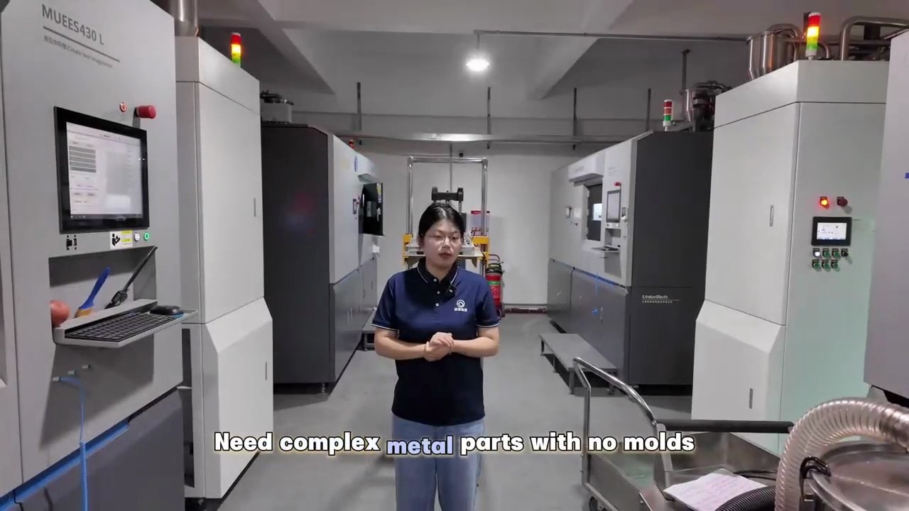 Advanced metal 3D printing for complex custom parts🏭✨