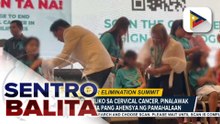 Libreng bakuna vs. Human Papillomavirus, inihandog sa isang Cervical Cancer Elimination Summit sa Naga City ; HPV vaccination, target pang palakasin | ulat ni Vanessa Nieva Paz - Radyo Pilipinas - Naga
