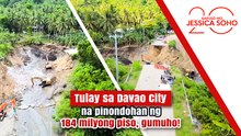 Tulay sa Davao City na pinondohan ng 184 milyong piso, gumuho! | Kapuso Mo, Jessica Soho
