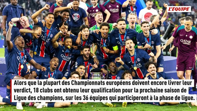 Quels sont les clubs européens déjà qualifiés pour la Ligue des champions 2026-2027 ? - Foot - Ligue des champions