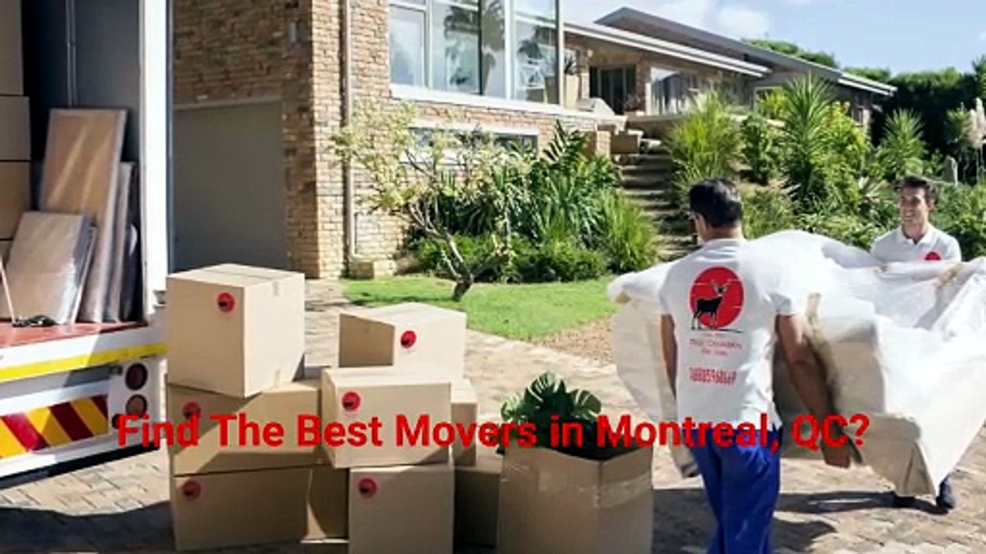 Trust Canadian Movers | Local Movers in Montreal, QC