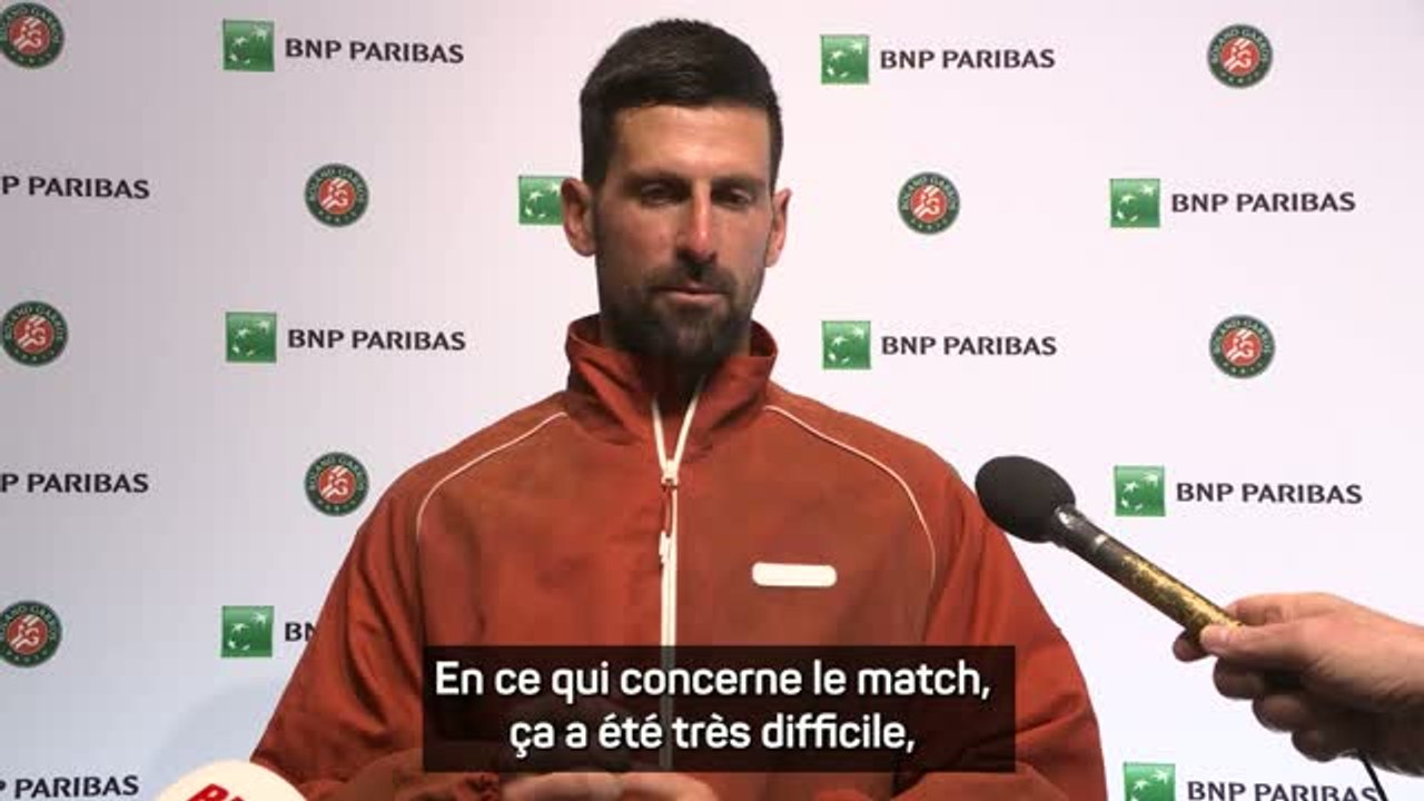 Roland-Garros - Djokovic : “Mpetshi Perricard peut avoir un avenir vraiment brillant”