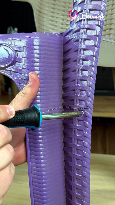 Broken Plastic Chair Leg Fix 🔧