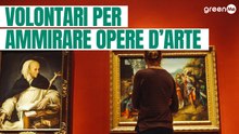 Volontari per ammirare opere d'arte