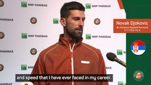No one wants big-serving Perricard in the draw - Djokovic