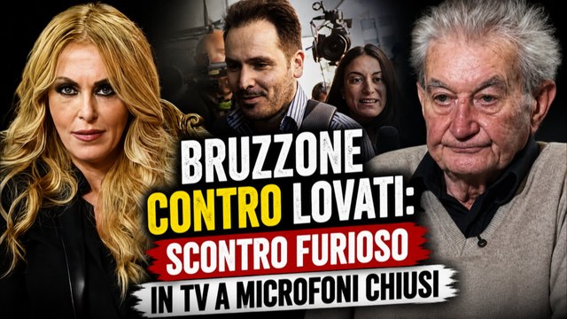 BRUZZONE CONTRO LOVATI SCONTRO FURIOSO IN TV A MICROFONI CHIUSI