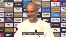 'You will not be invited!' - Guardiola looking forward to relaxing holiday