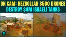 Hezbollah Low-Cost Drones SHATTERED $4M Israeli Tanks | CHILLING Video