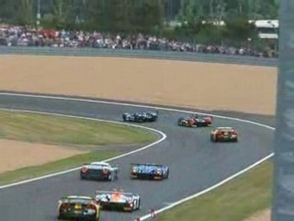 Départ 24h du Mans 2008