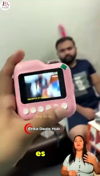 Cámara Instantánea para Niños con Impresora | Fotos al Instante y Filtros Divertidos