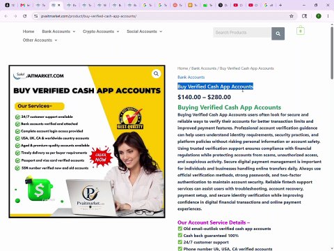 Top-Website-Offering-To Buy Verified Cash App Accounts - 100% Safe & Verified Acc